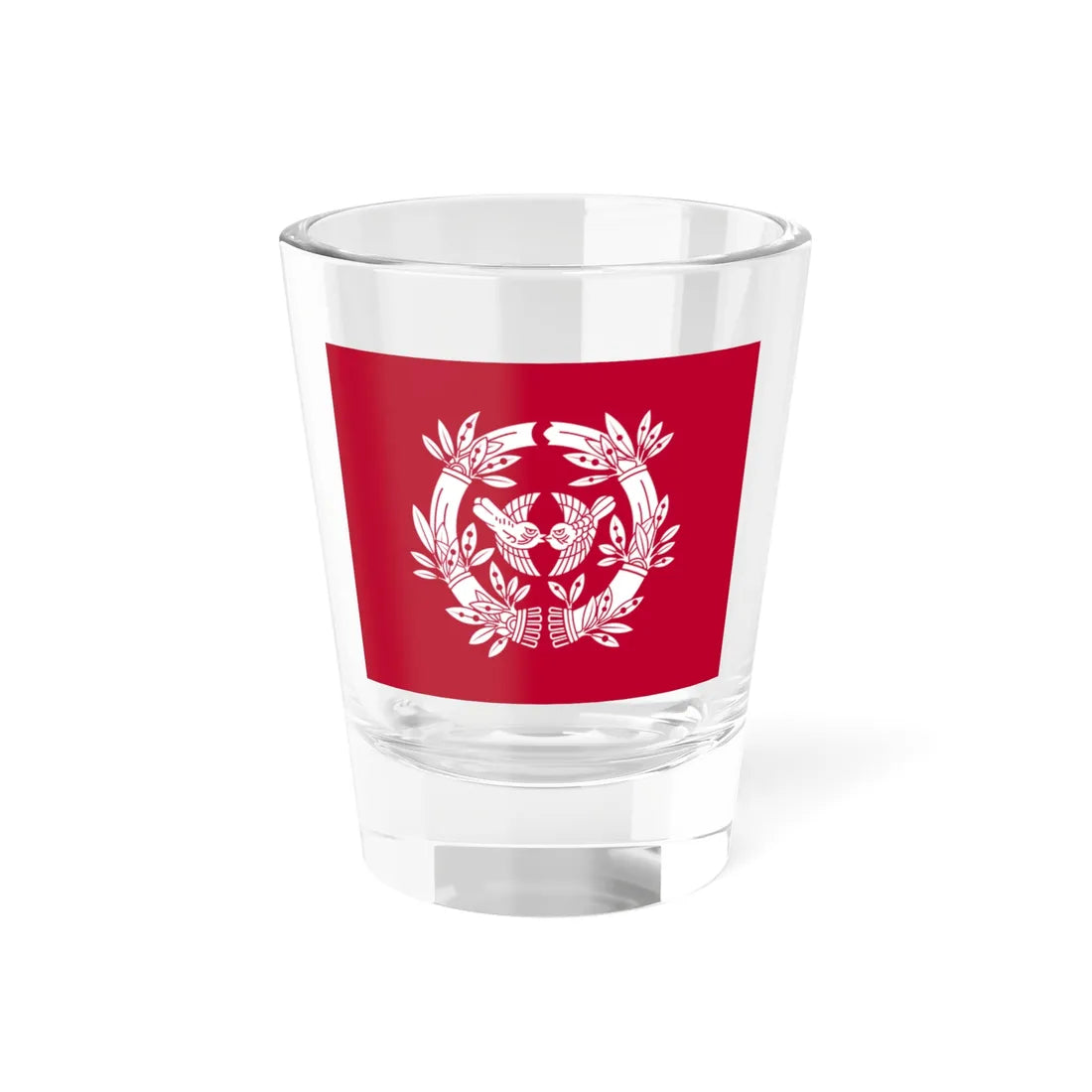 Flag of the Date Lords of Sendai in Mutsu Province A (Japan) Shot Glass 1.5oz 1.5oz - Go Mug Yourself