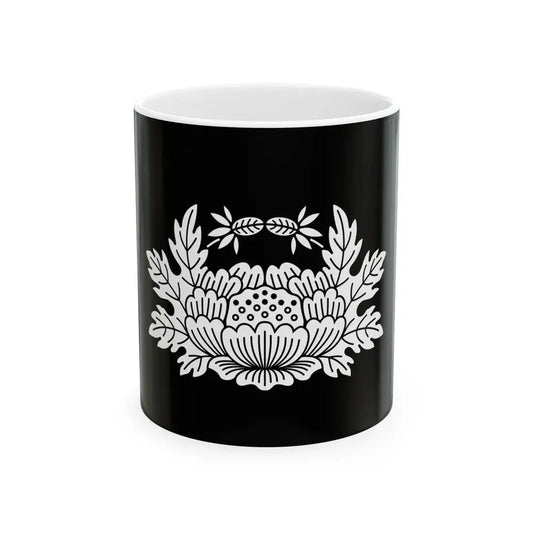 Flag of the Date Lords of Sendai in Mutsu Province B (Japan) White Coffee Mug 11oz - Go Mug Yourself