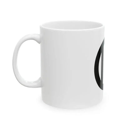Flag of the Date Lords of Sendai in Mutsu Province C (Japan) White Coffee Mug - Go Mug Yourself