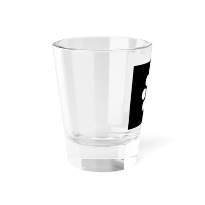 Flag of the Date Lords of Uwajima in Iyo Province A (Japan) Shot Glass 1.5oz - Go Mug Yourself