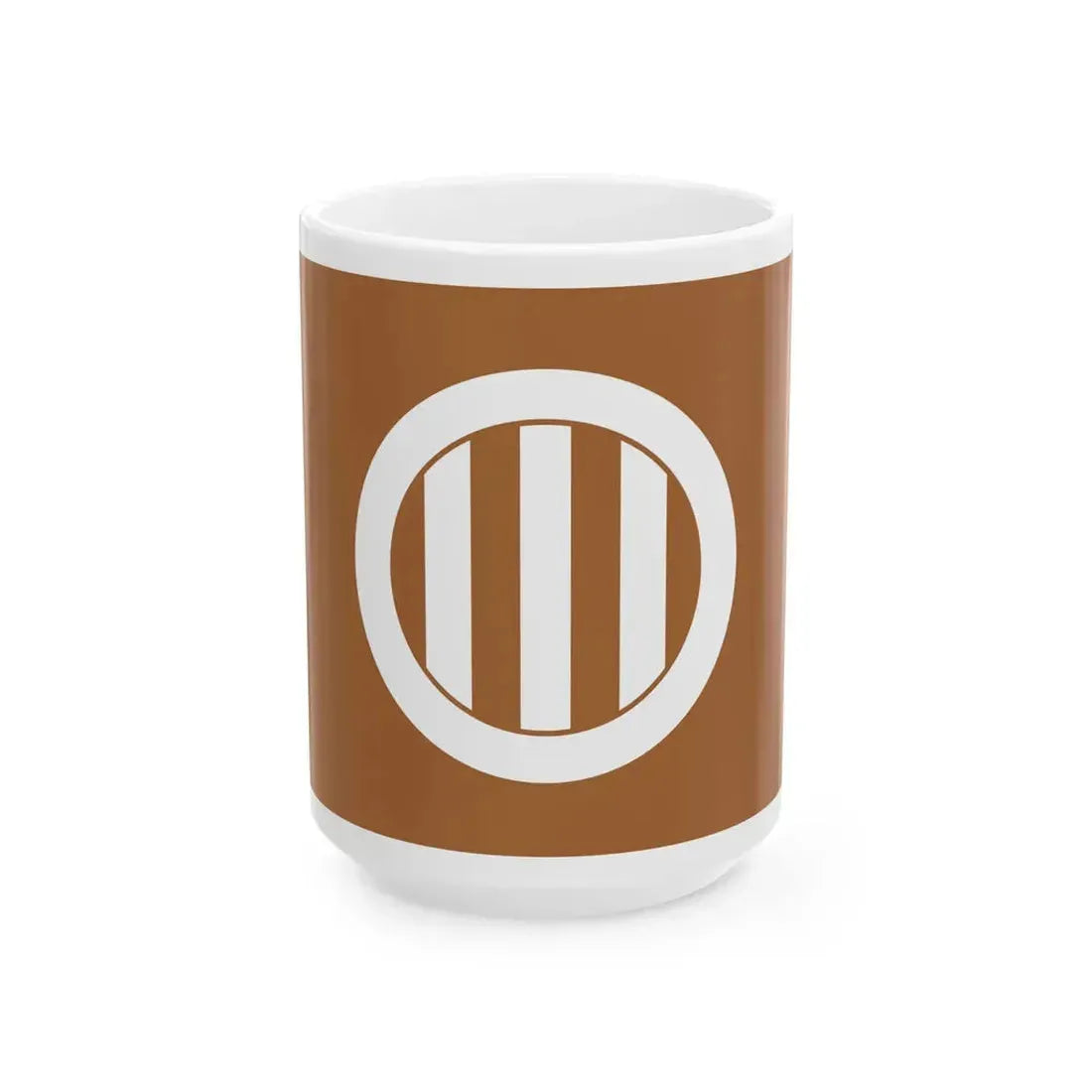 Flag of the Date Lords of Uwajima in Iyo Province B (Japan) White Coffee Mug 15oz - Go Mug Yourself