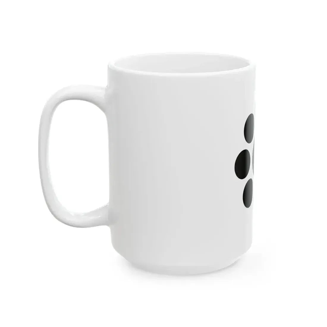 Flag of the Date Lords of Uwajima in Iyo Province C (Japan) White Coffee Mug - Go Mug Yourself