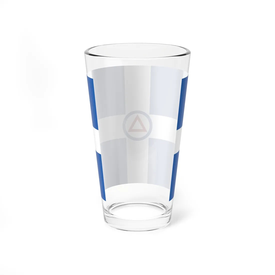 Flag of the Democratic Army of Greece (Greece) Pint Glass 16oz - Go Mug Yourself