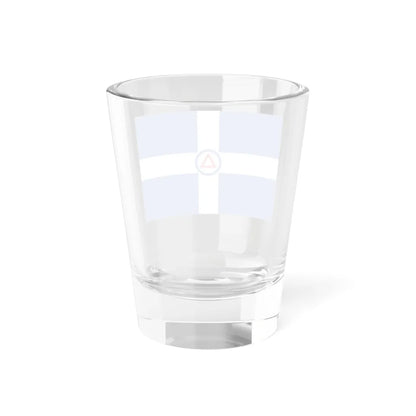 Flag of the Democratic Army of Greece (Greece) Shot Glass 1.5oz - Go Mug Yourself