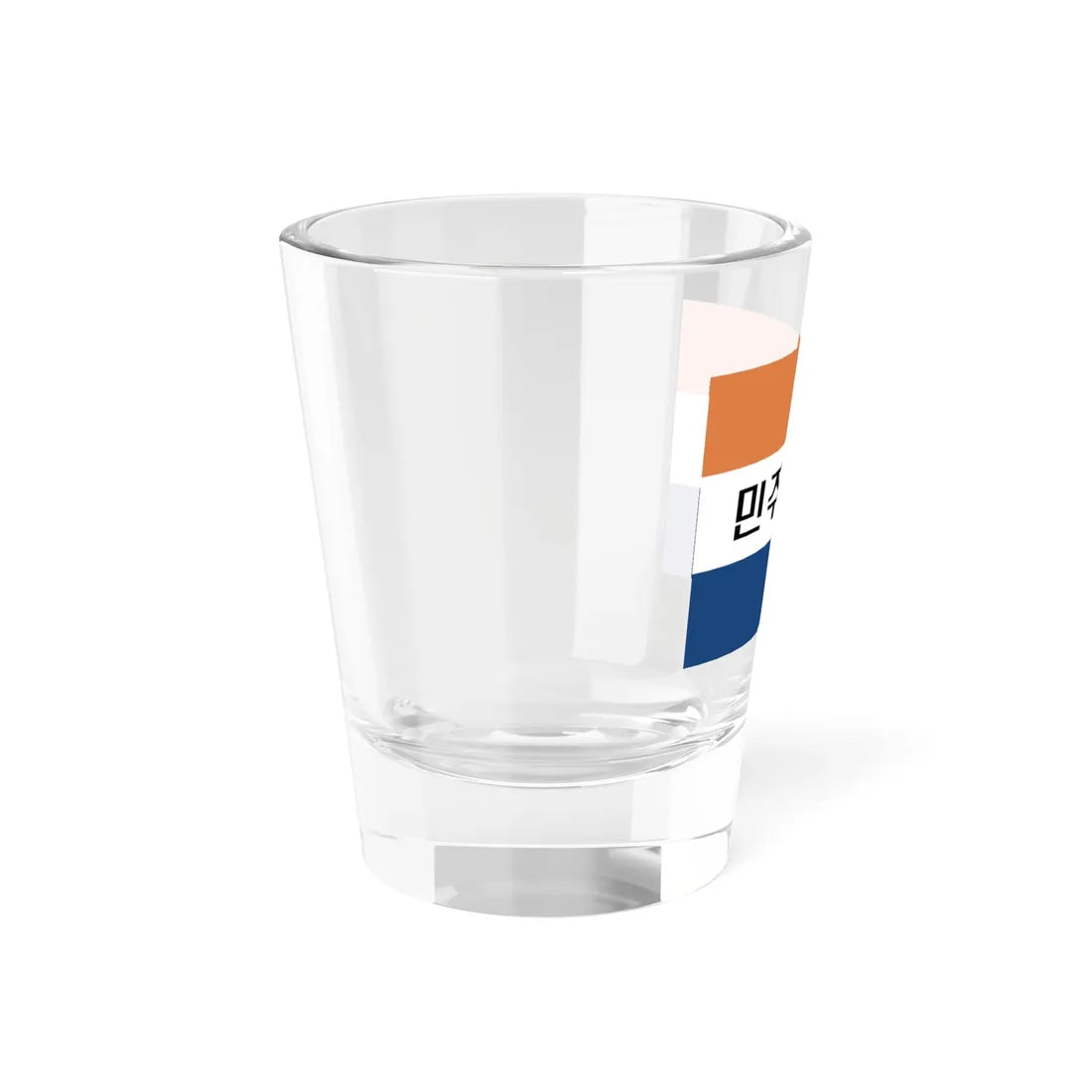 Flag of the Democratic Korea Party (Korea) Shot Glass 1.5oz - Go Mug Yourself