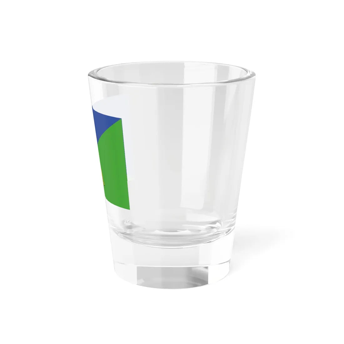 Flag of the Democratic Party of Equatorial Guinea PDGE (Equatorial Guinea) Shot Glass 1.5oz - Go Mug Yourself