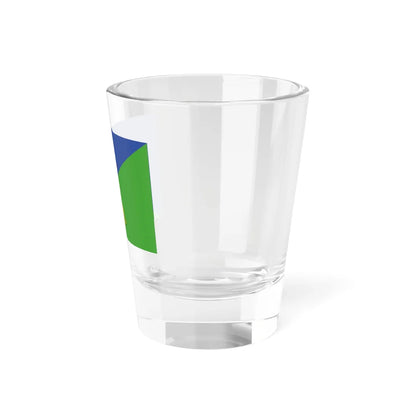 Flag of the Democratic Party of Equatorial Guinea PDGE (Equatorial Guinea) Shot Glass 1.5oz - Go Mug Yourself