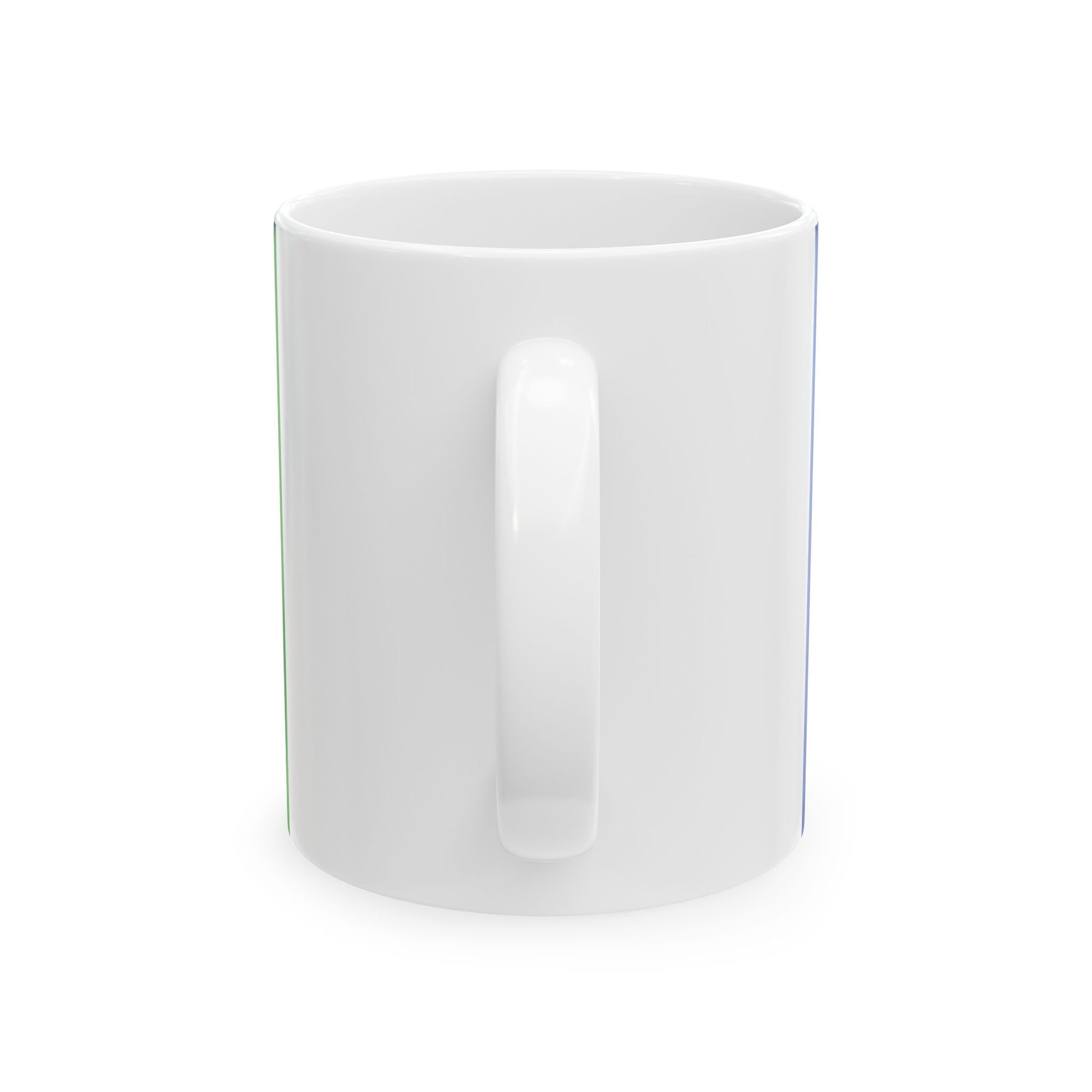 Flag of the Democratic Party of Equatorial Guinea PDGE (Equatorial Guinea) White Coffee Mug-Go Mug Yourself