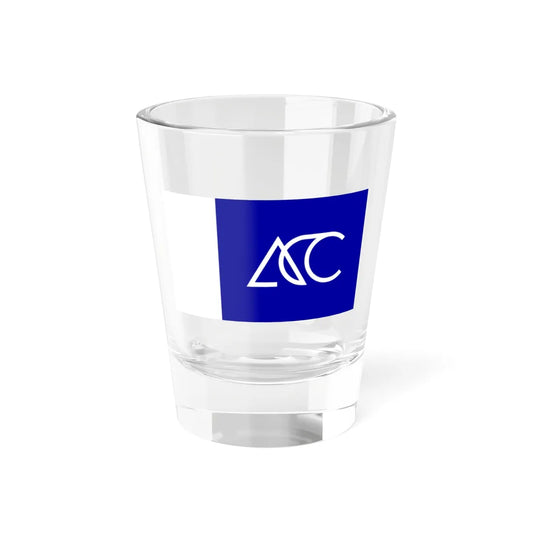 Flag of the Democratic Party of Serbia 1992-1994 (Serbia) Shot Glass 1.5oz 1.5oz - Go Mug Yourself