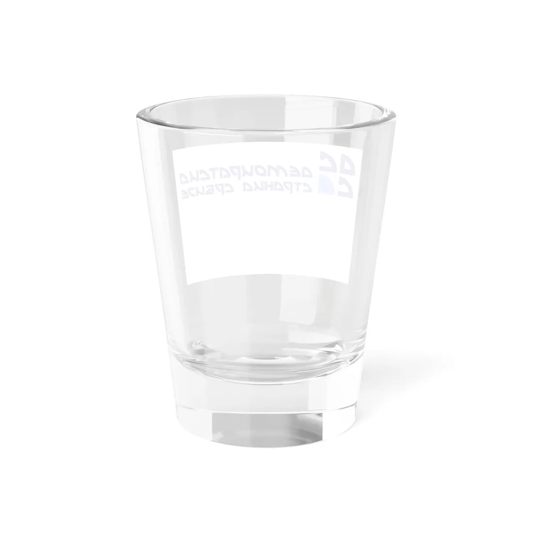 Flag of the Democratic Party of Serbia 1994-2001 (Serbia) Shot Glass 1.5oz - Go Mug Yourself