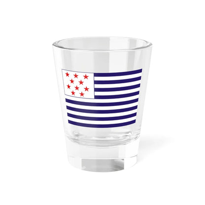Flag of the Democratic Republic of Bakassi Shot Glass 1.5oz 1.5oz - Go Mug Yourself