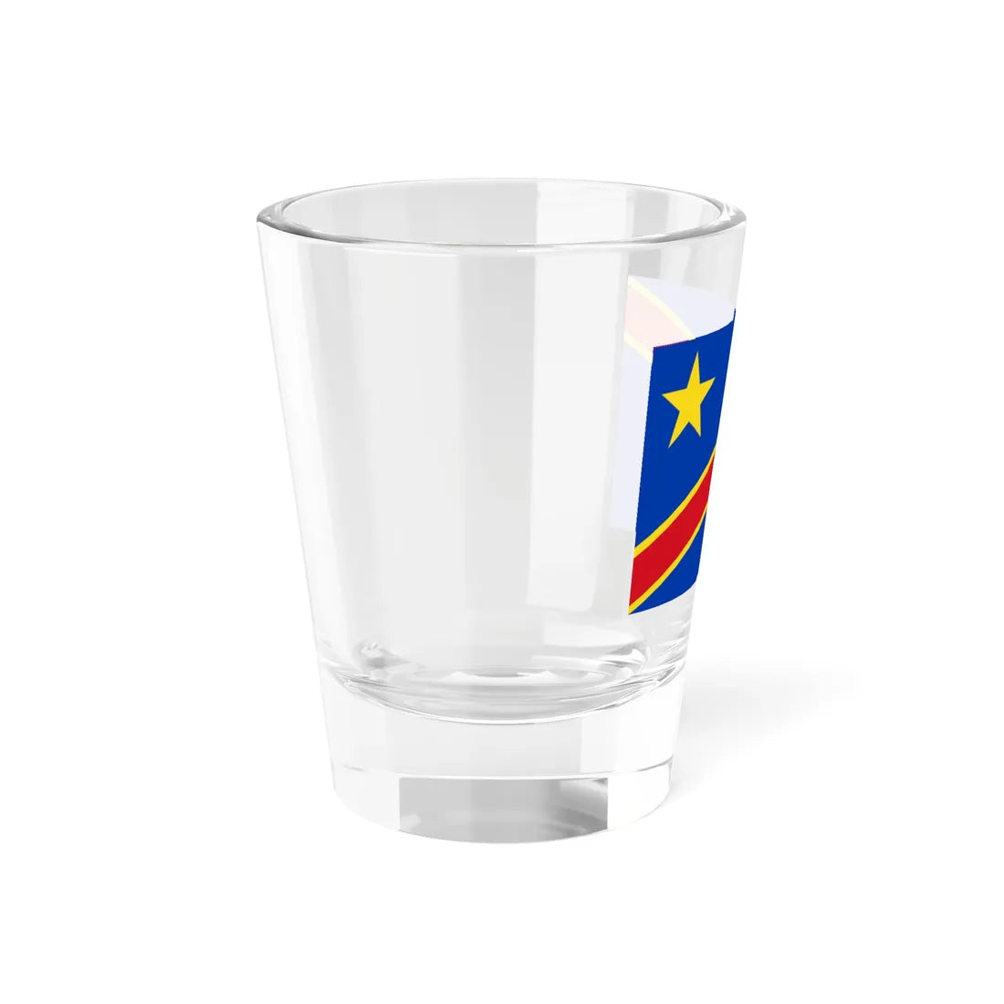 Flag of the Democratic Republic of the Congo 1966-1971 (Congo) Shot Glass 1.5oz - Go Mug Yourself