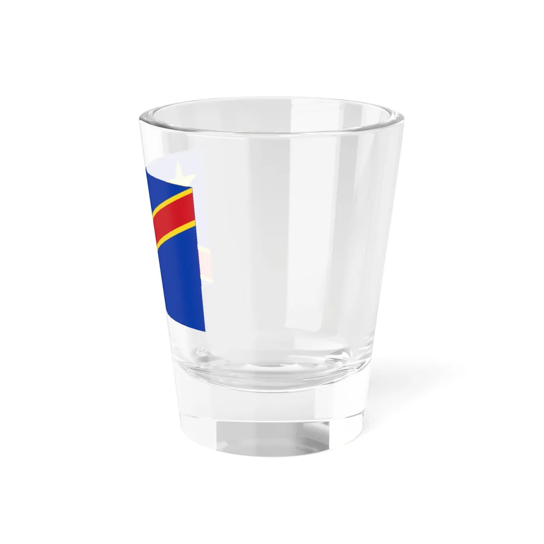 Flag of the Democratic Republic of the Congo 1966-1971 (Congo) Shot Glass 1.5oz - Go Mug Yourself
