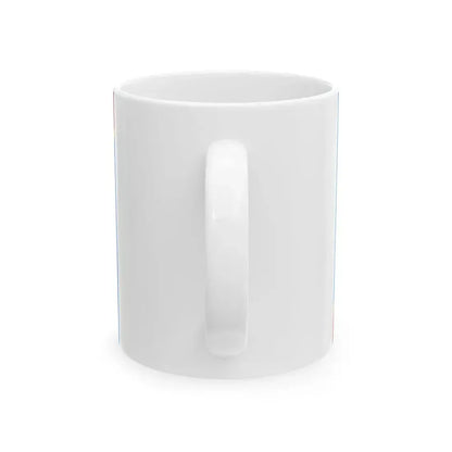 Flag of the Democratic Republic of the Congo type 2 (Congo) White Coffee Mug - Go Mug Yourself