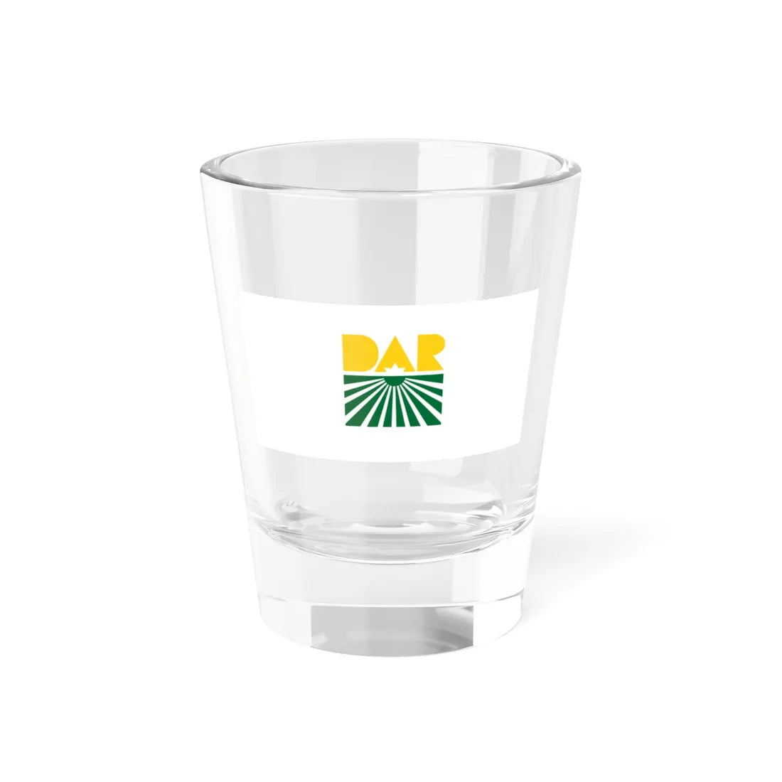 Flag of the Department of Agrarian Reform DAR (Philippines) Shot Glass 1.5oz 1.5oz - Go Mug Yourself