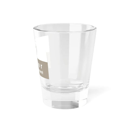 Flag of the Department of Allier (France) Shot Glass 1.5oz - Go Mug Yourself