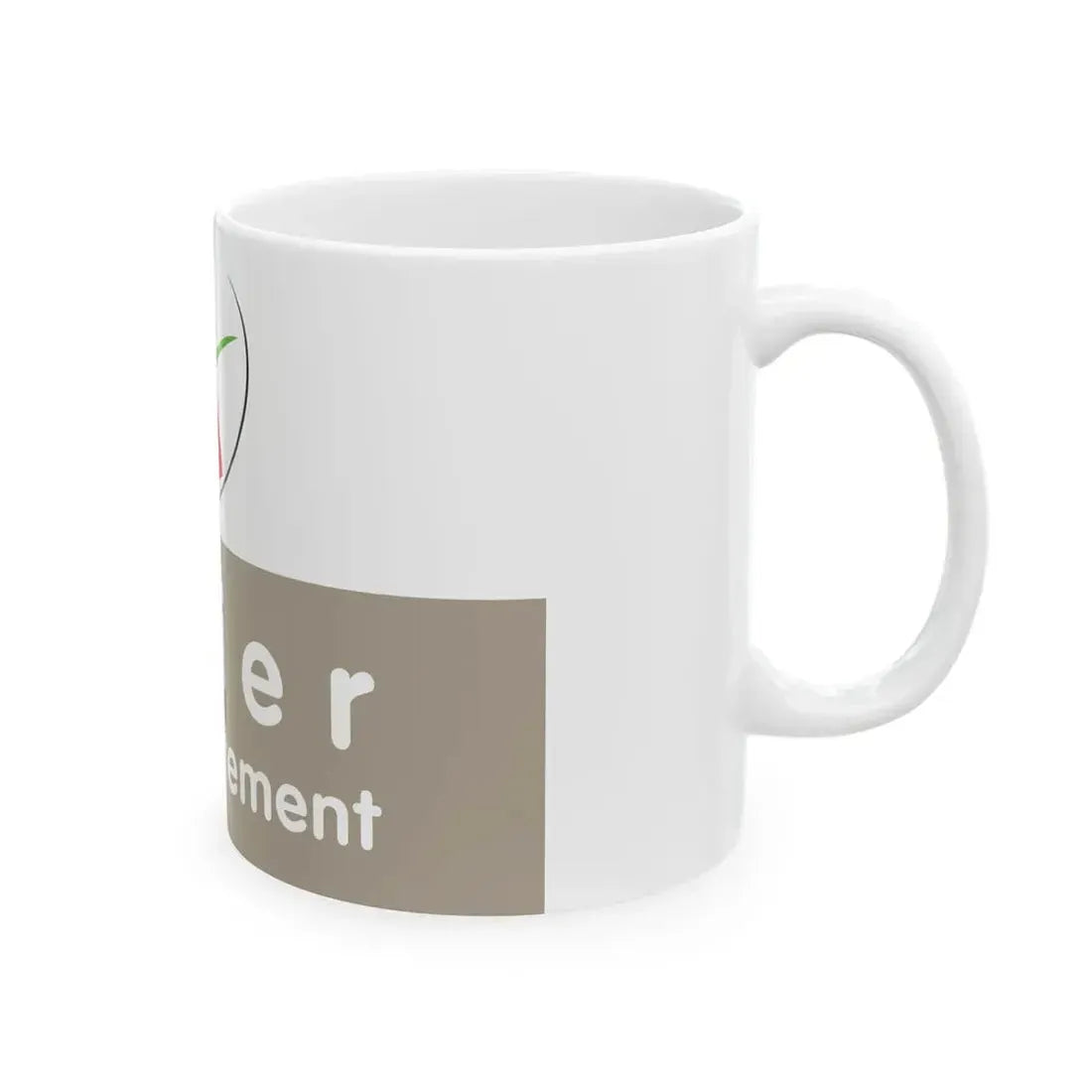 Flag of the Department of Allier (France) White Coffee Mug - Go Mug Yourself