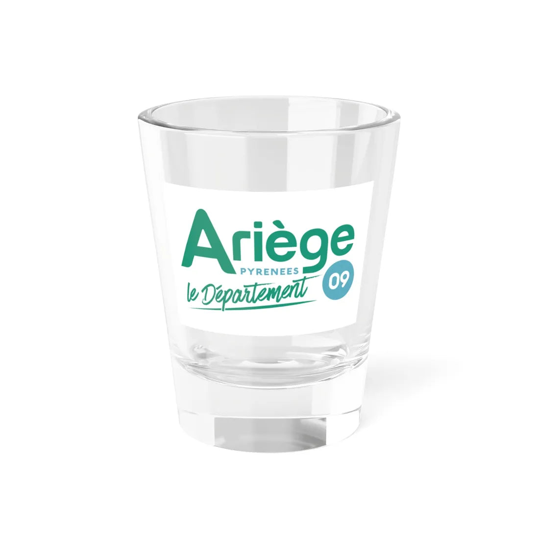 Flag of the Department of Ariege (France) Shot Glass 1.5oz 1.5oz - Go Mug Yourself