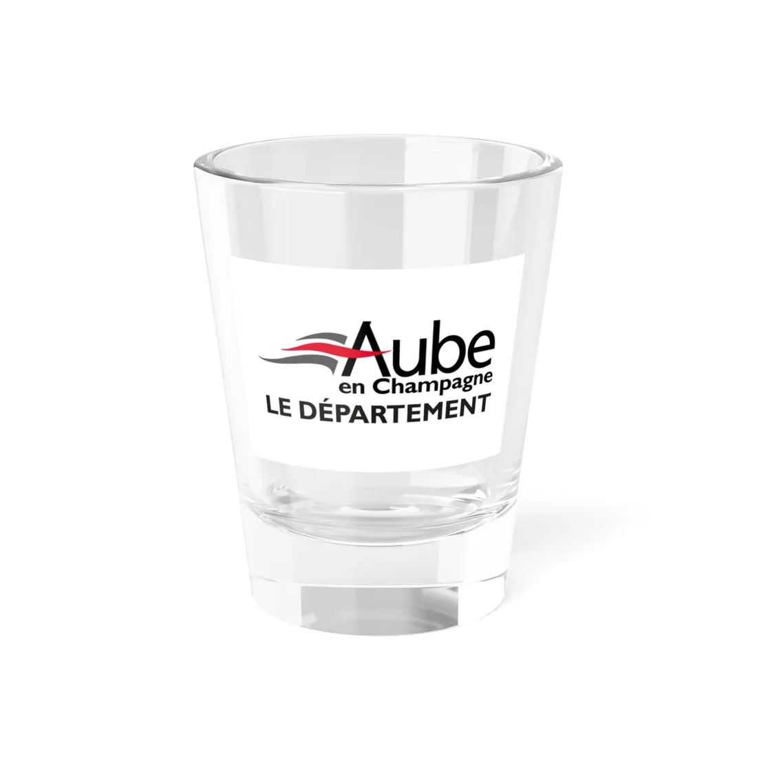 Flag of the Department of Aube (France) Shot Glass 1.5oz 1.5oz - Go Mug Yourself