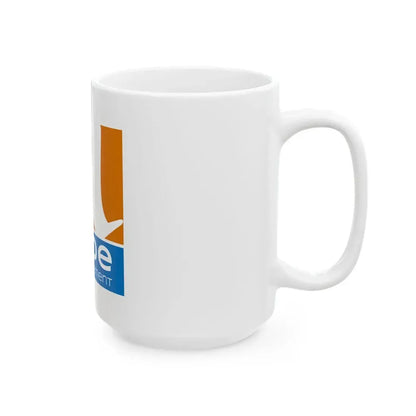Flag of the Department of Aude (France) White Coffee Mug - Go Mug Yourself