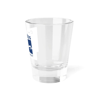 Flag of the Department of Calvados (France) Shot Glass 1.5oz - Go Mug Yourself