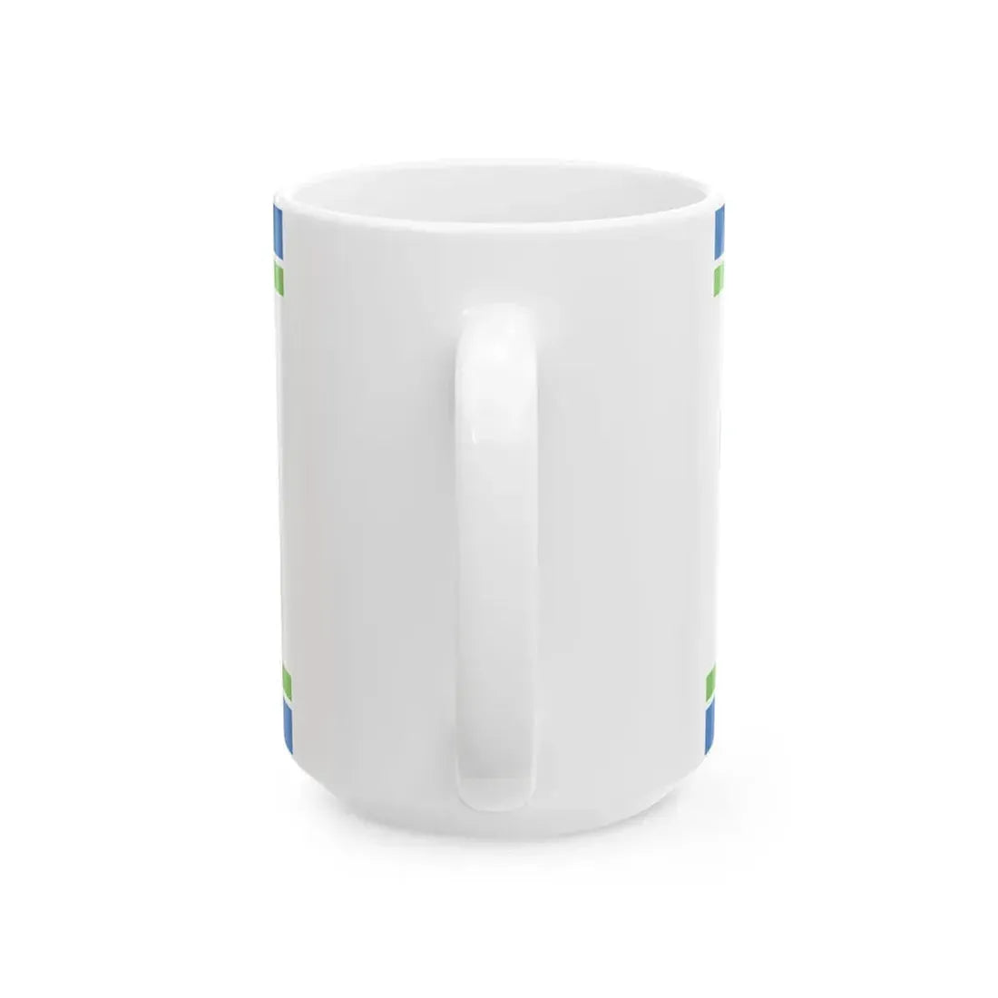 Flag of the Department of Charente-Maritime (France) White Coffee Mug - Go Mug Yourself