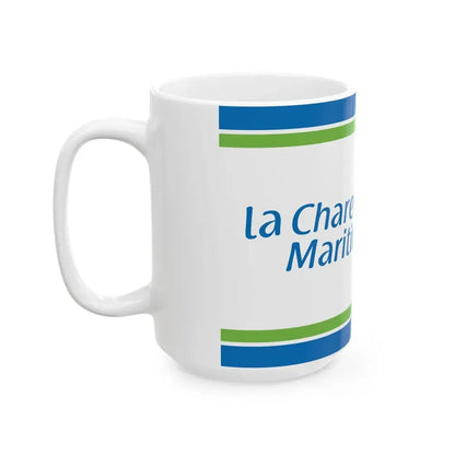 Flag of the Department of Charente-Maritime (France) White Coffee Mug - Go Mug Yourself