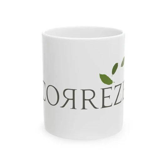 Flag of the Department of Correze (France) White Coffee Mug 11oz - Go Mug Yourself