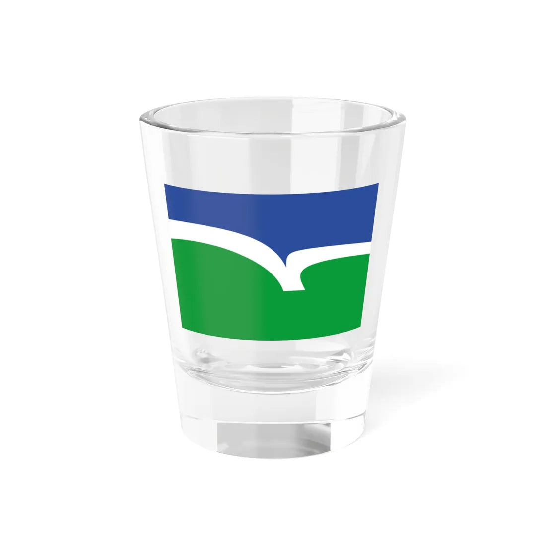 Flag of the Department of Cotes-dArmor (France) Shot Glass 1.5oz 1.5oz - Go Mug Yourself