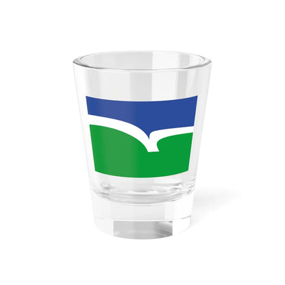 Flag of the Department of Cotes-dArmor (France) Shot Glass 1.5oz 1.5oz - Go Mug Yourself