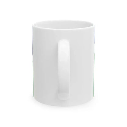 Flag of the Department of Cotes-dArmor (France) White Coffee Mug - Go Mug Yourself