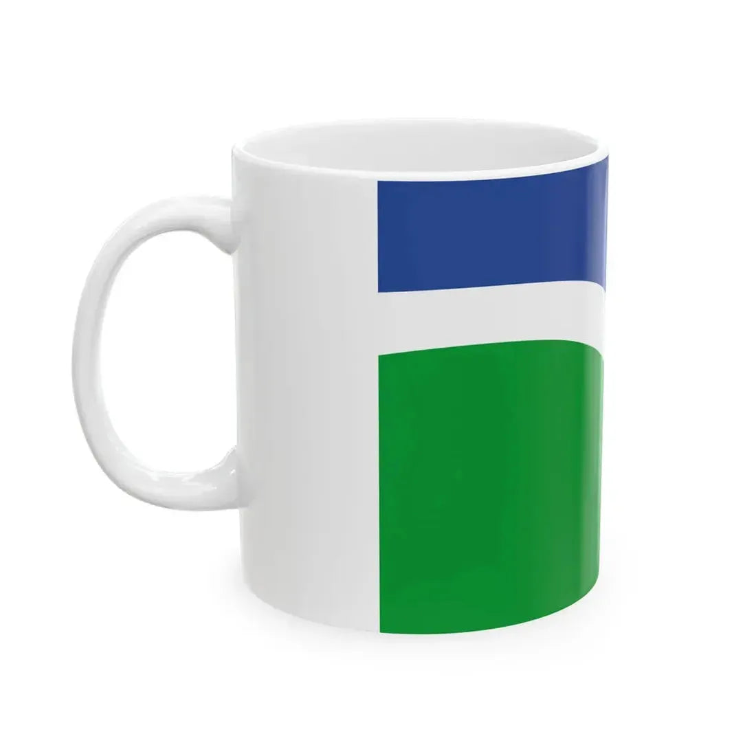 Flag of the Department of Cotes-dArmor (France) White Coffee Mug - Go Mug Yourself