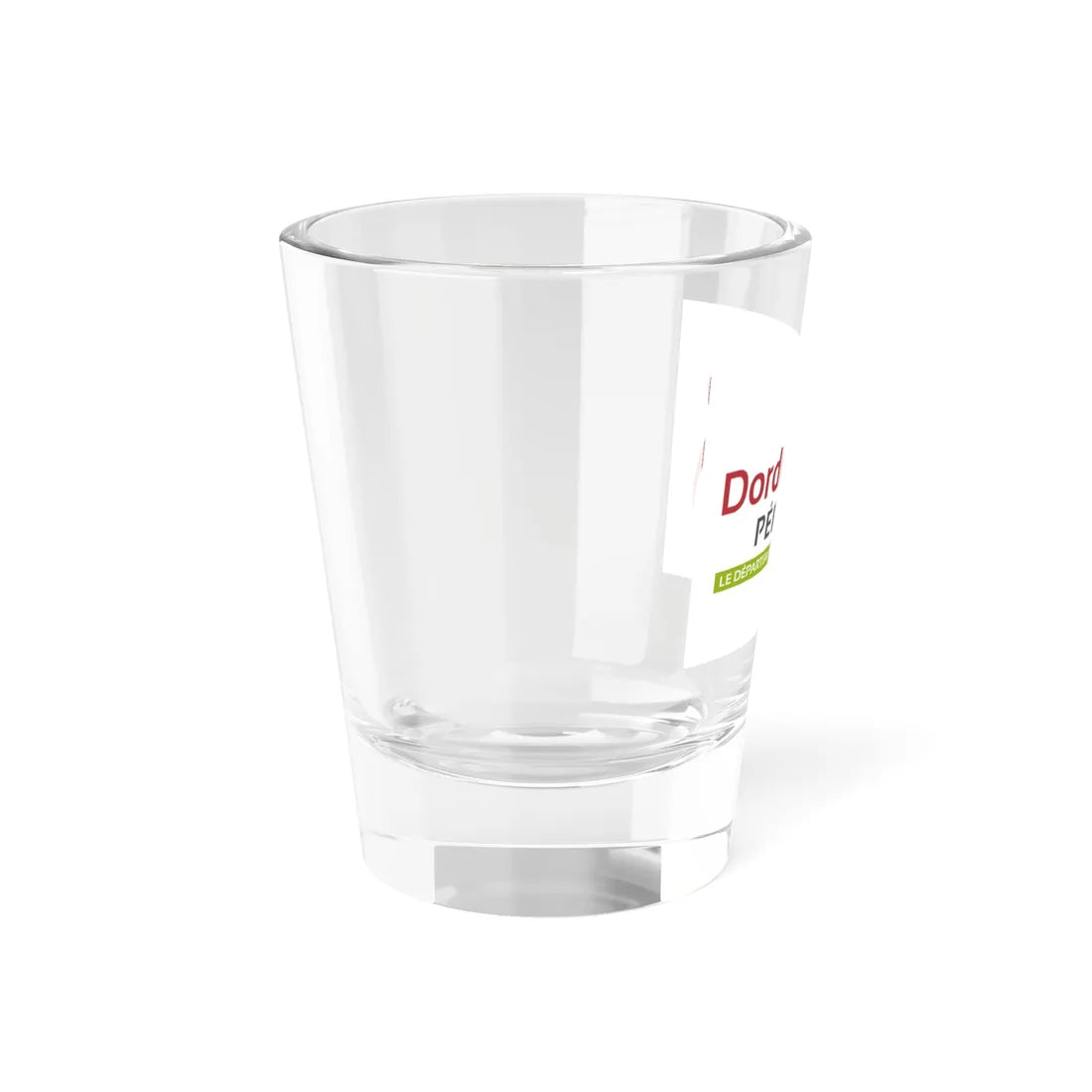Flag of the Department of Dordogne (France) Shot Glass 1.5oz - Go Mug Yourself