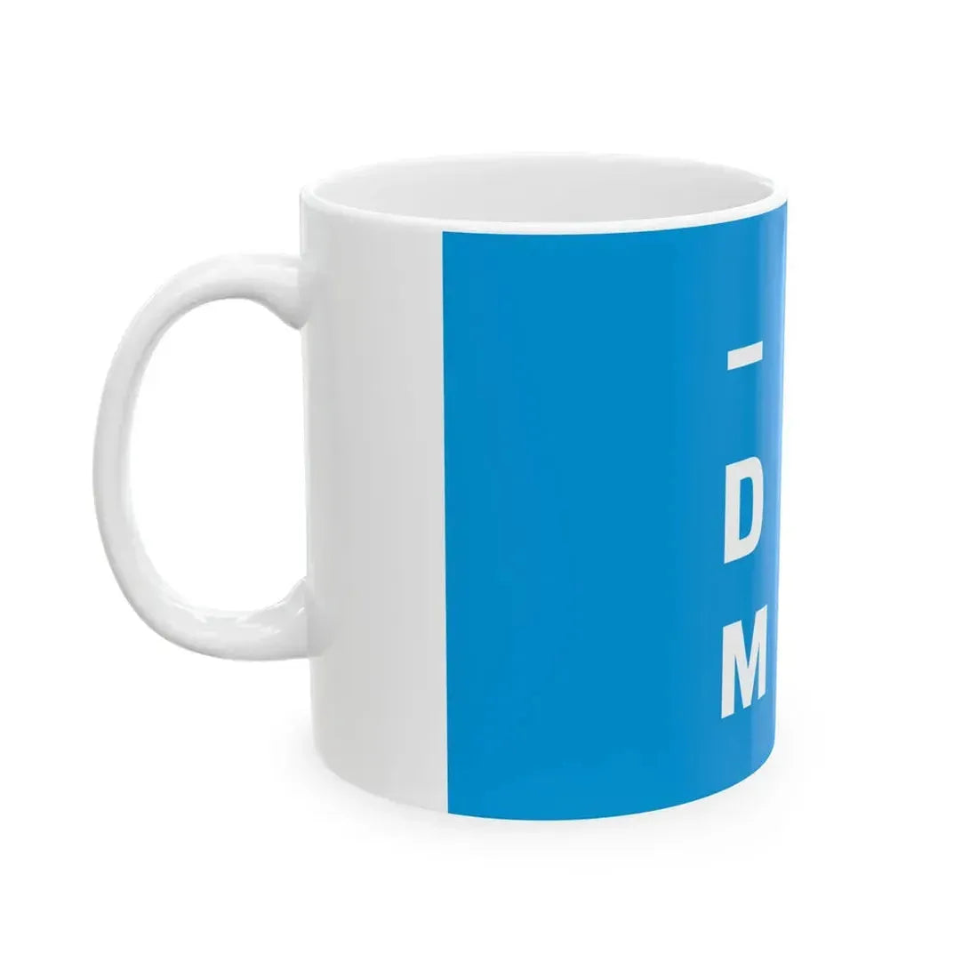 Flag of the Department of Drome (France) White Coffee Mug - Go Mug Yourself