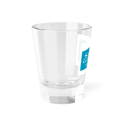 Flag of the Department of Essonne (France) Shot Glass 1.5oz - Go Mug Yourself