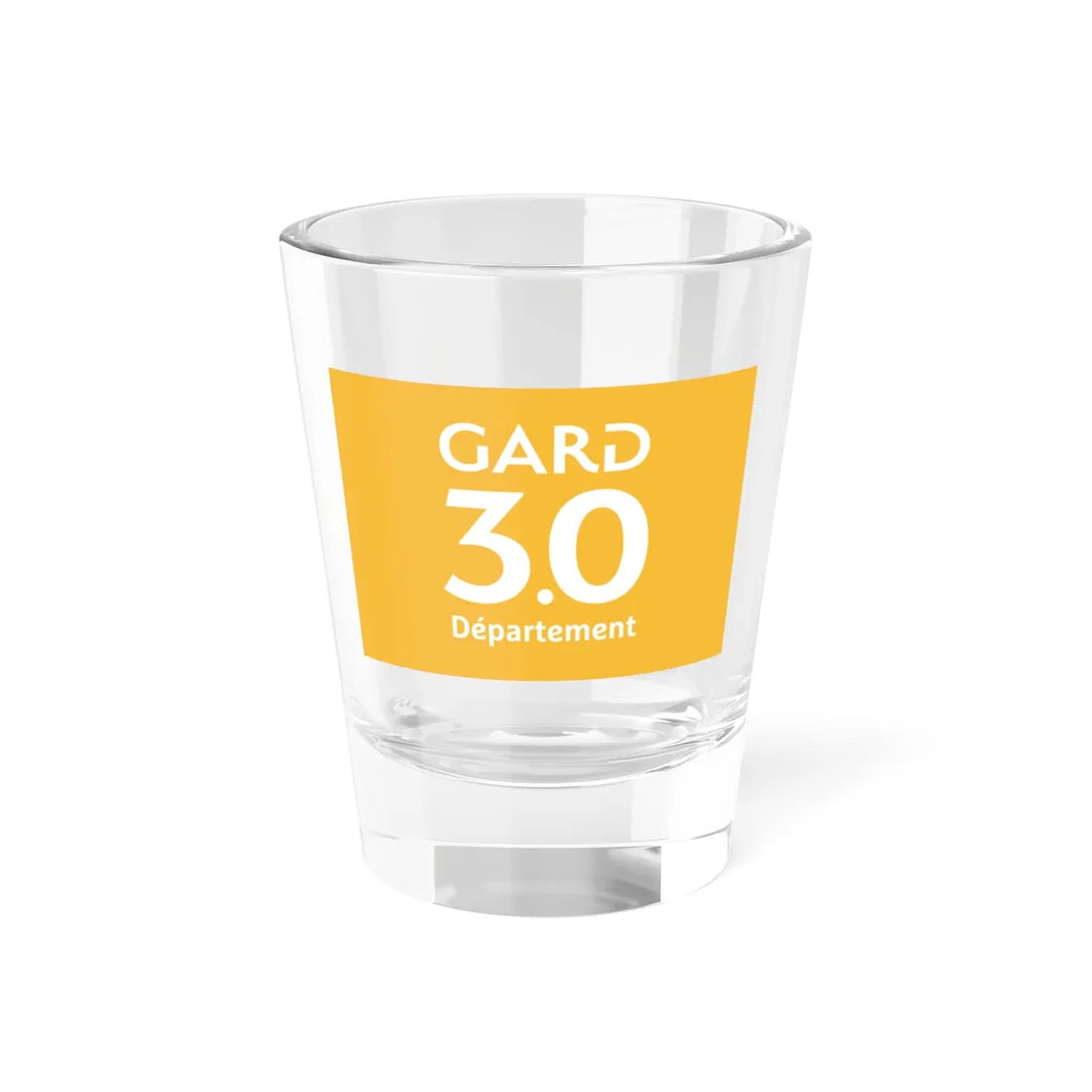 Flag of the Department of Gard (France) Shot Glass 1.5oz 1.5oz - Go Mug Yourself