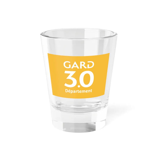 Flag of the Department of Gard (France) Shot Glass 1.5oz 1.5oz - Go Mug Yourself