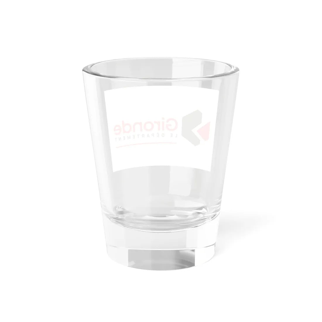 Flag of the Department of Gironde (France) Shot Glass 1.5oz - Go Mug Yourself