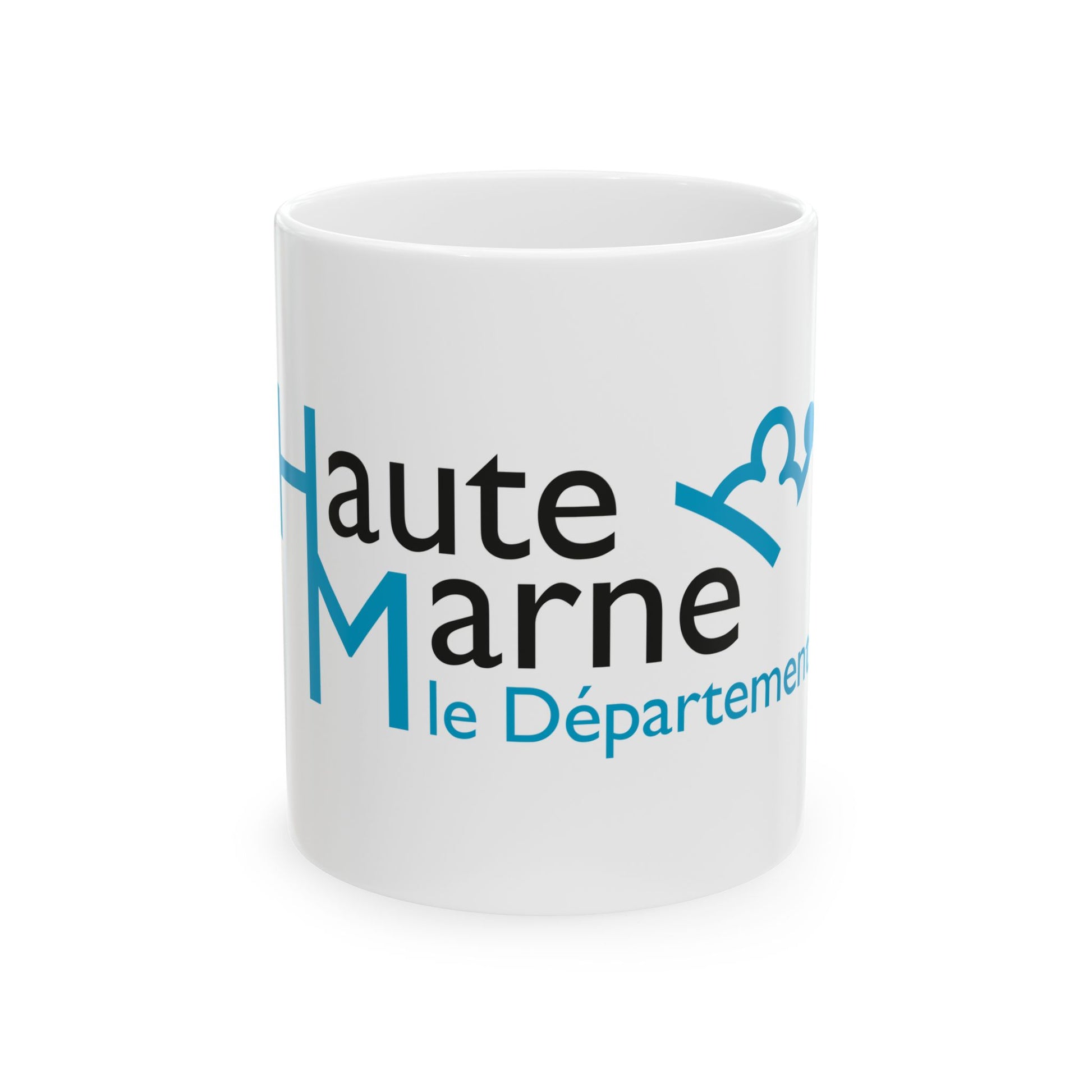 Flag of the Department of Haute-Marne (France) White Coffee Mug-11oz-Go Mug Yourself
