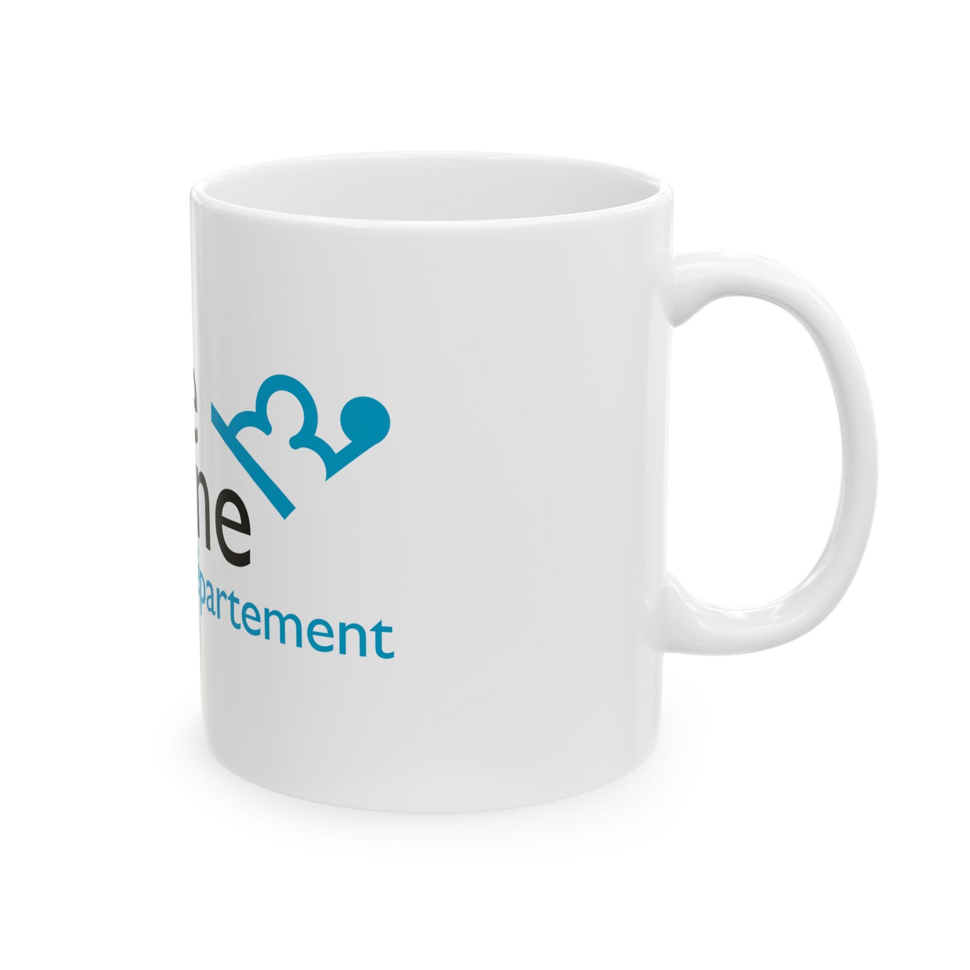 Flag of the Department of Haute-Marne (France) White Coffee Mug-Go Mug Yourself