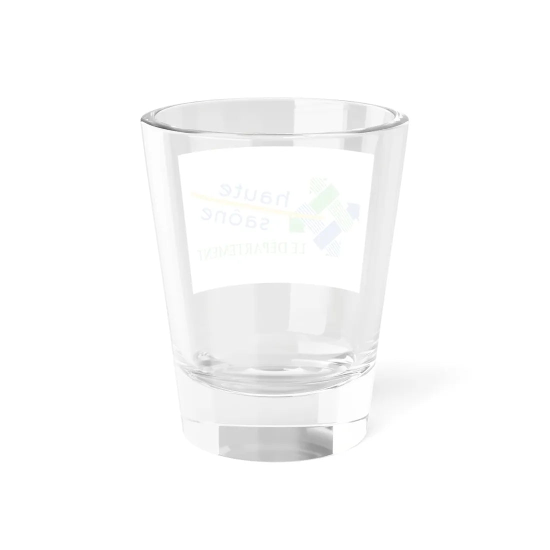 Flag of the Department of Haute-Saone (France) Shot Glass 1.5oz - Go Mug Yourself