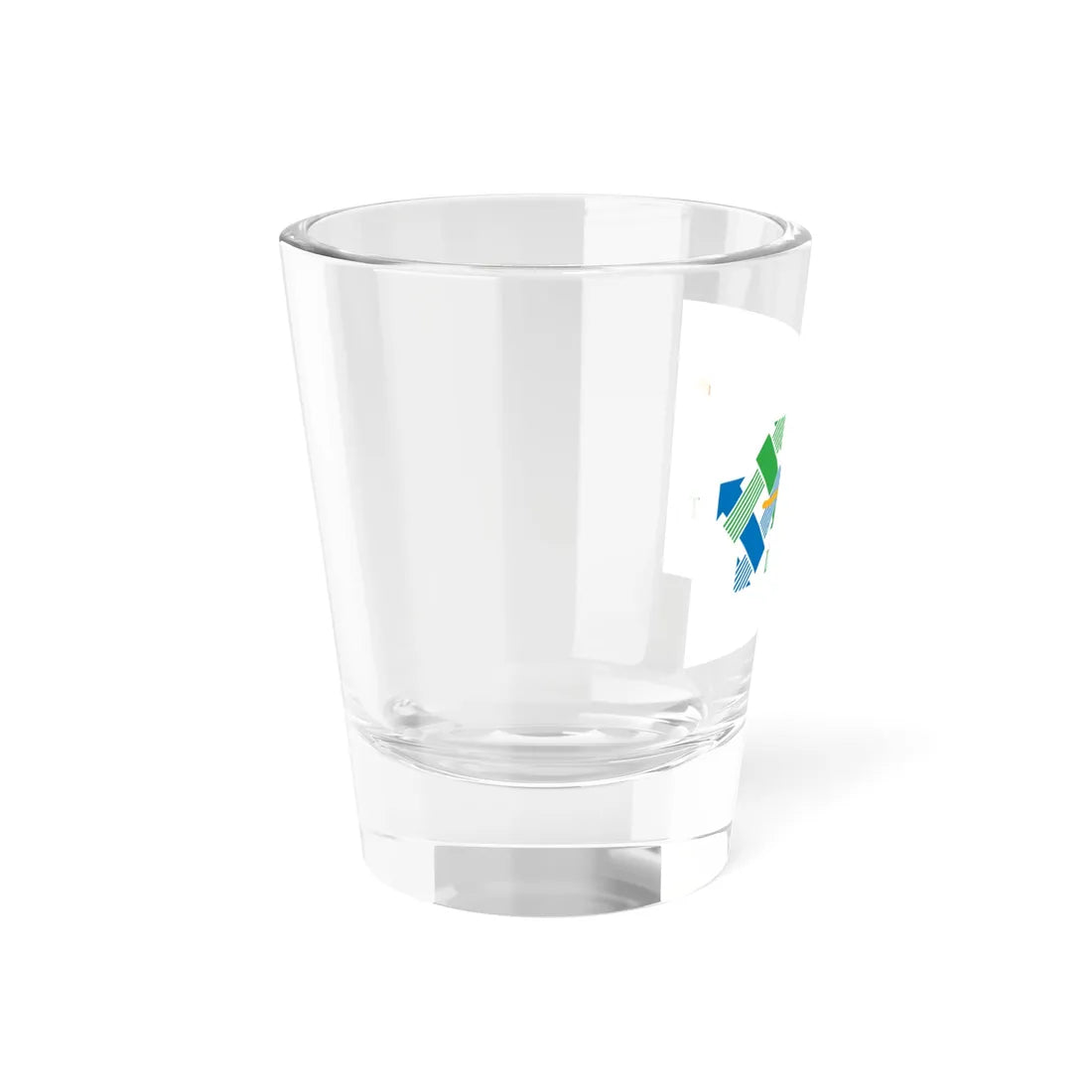 Flag of the Department of Haute-Saone (France) Shot Glass 1.5oz - Go Mug Yourself