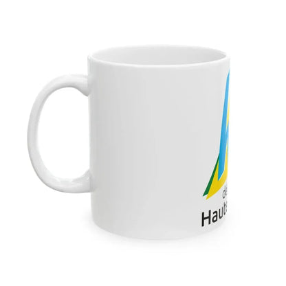 Flag of the Department of Haute-Vienne Variant 1 (France) White Coffee Mug - Go Mug Yourself