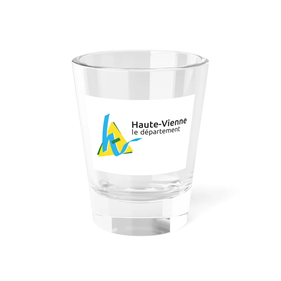 Flag of the Department of Haute-Vienne Variant 2 (France) Shot Glass 1.5oz 1.5oz - Go Mug Yourself