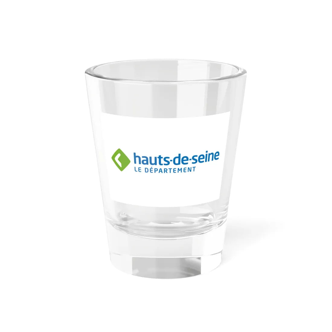 Flag of the Department of Hauts-de-Seine (France) Shot Glass 1.5oz 1.5oz - Go Mug Yourself
