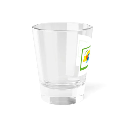 Flag of the Department of Herault (France) Shot Glass 1.5oz - Go Mug Yourself