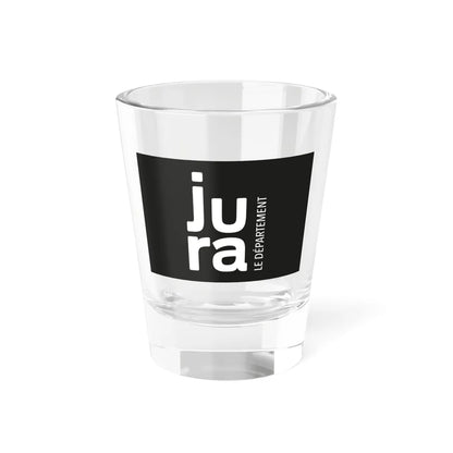 Flag of the Department of Jura (France) Shot Glass 1.5oz 1.5oz - Go Mug Yourself