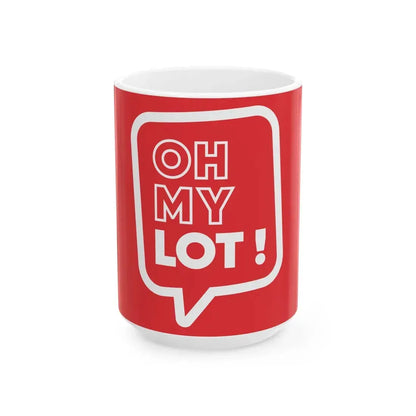 Flag of the Department of Lot (France) White Coffee Mug 15oz - Go Mug Yourself