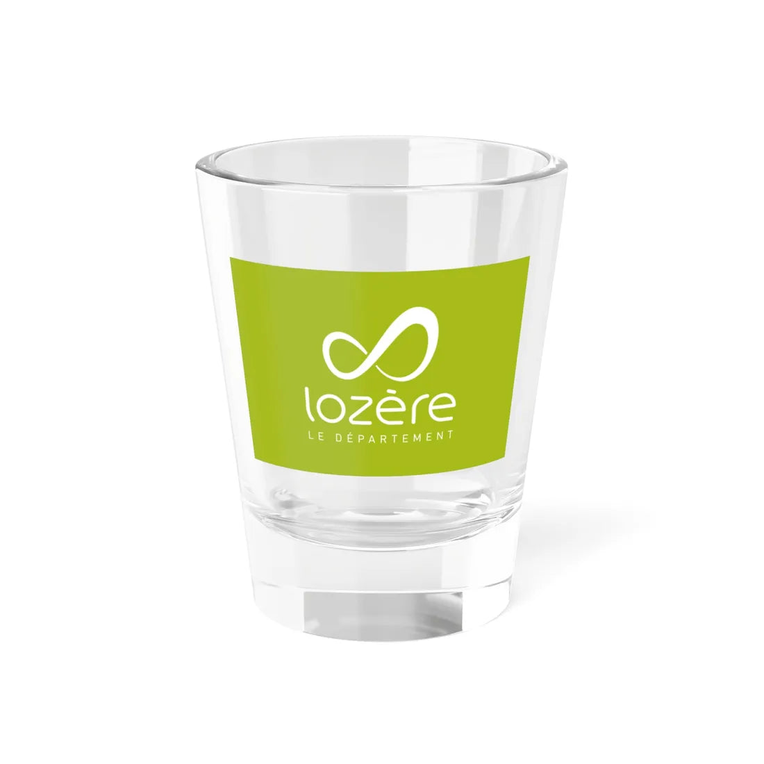 Flag of the Department of Lozere (France) Shot Glass 1.5oz 1.5oz - Go Mug Yourself