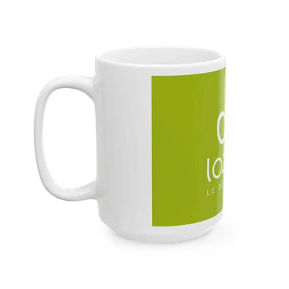 Flag of the Department of Lozere (France) White Coffee Mug - Go Mug Yourself